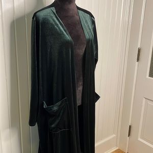 Lularoe Velvet Duster Cardigan